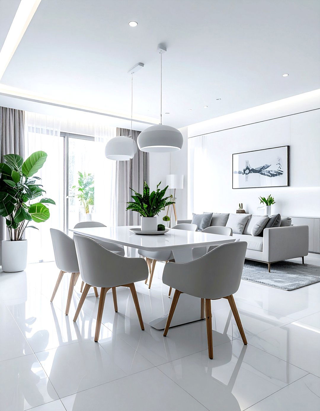 Smart Air Purifier Dining Room - 30 wellness dining room ideas