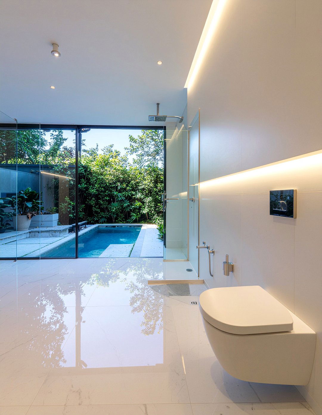 Smart Bathroom Technology - 30 new build bathroom ideas