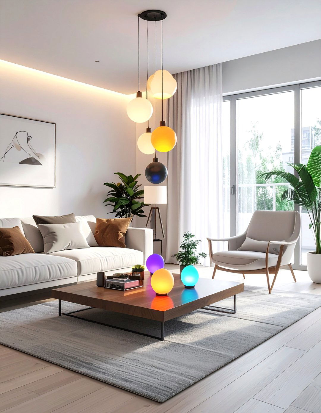 Smart Bulb Room - 30 light decor ideas