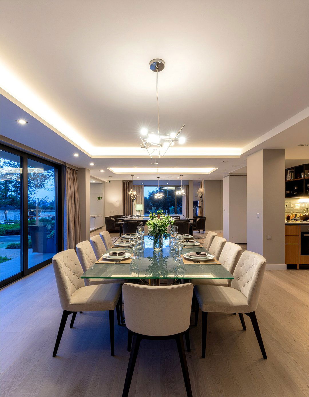 Smart Dimmable Lighting System - 30 dining room checklist ideas