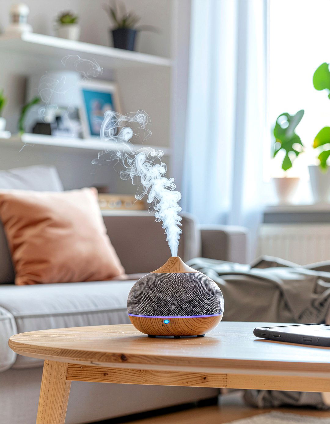 Smart Essential Oil Diffuser - 30 living room essential oil diffusers