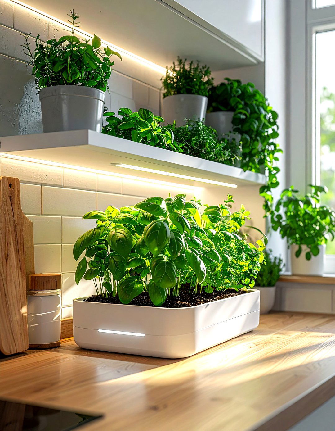 Smart Herb Garden - 30 kitchen automation ideas