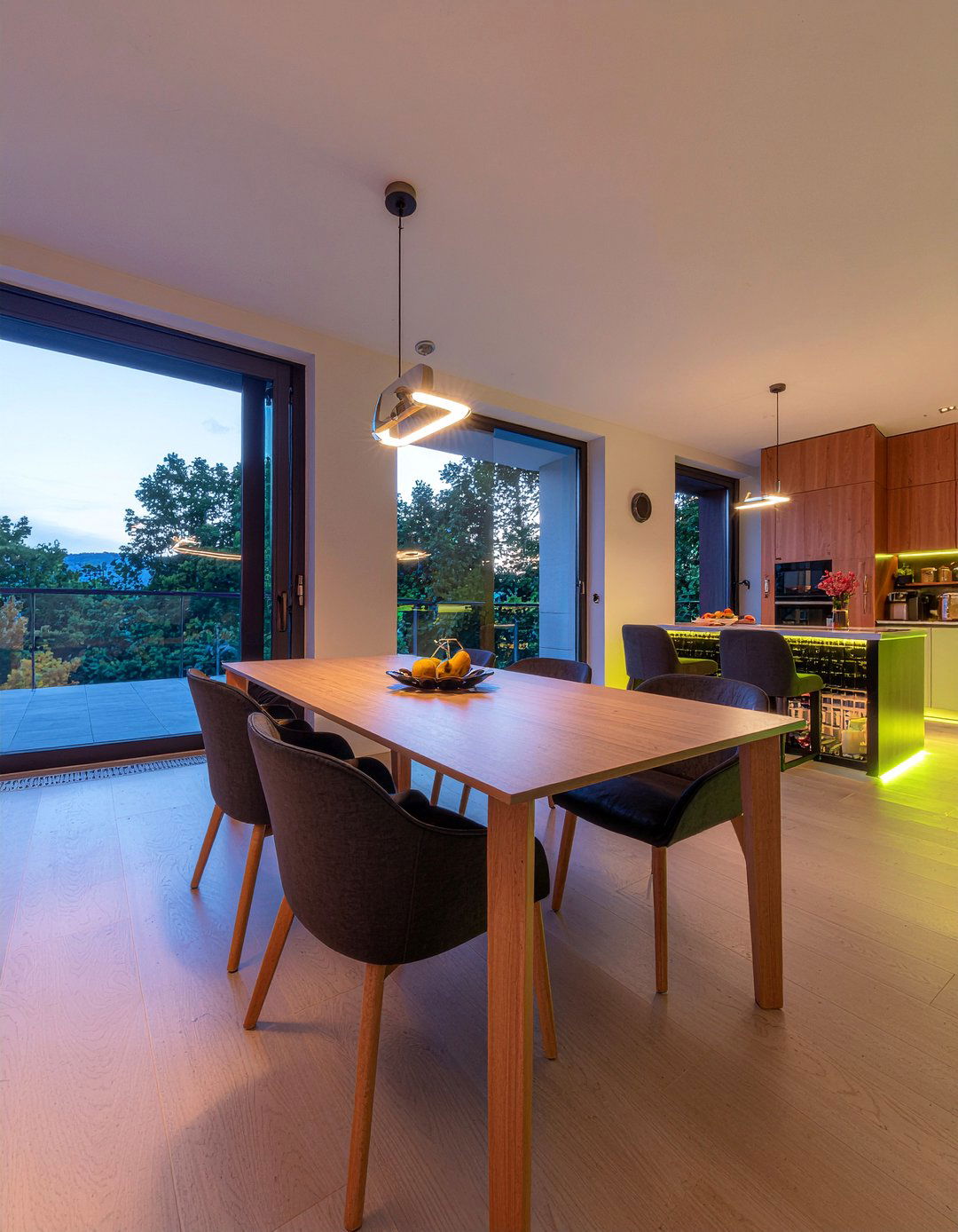 Smart Home Dining Room Technology - 30 new build dining room ideas