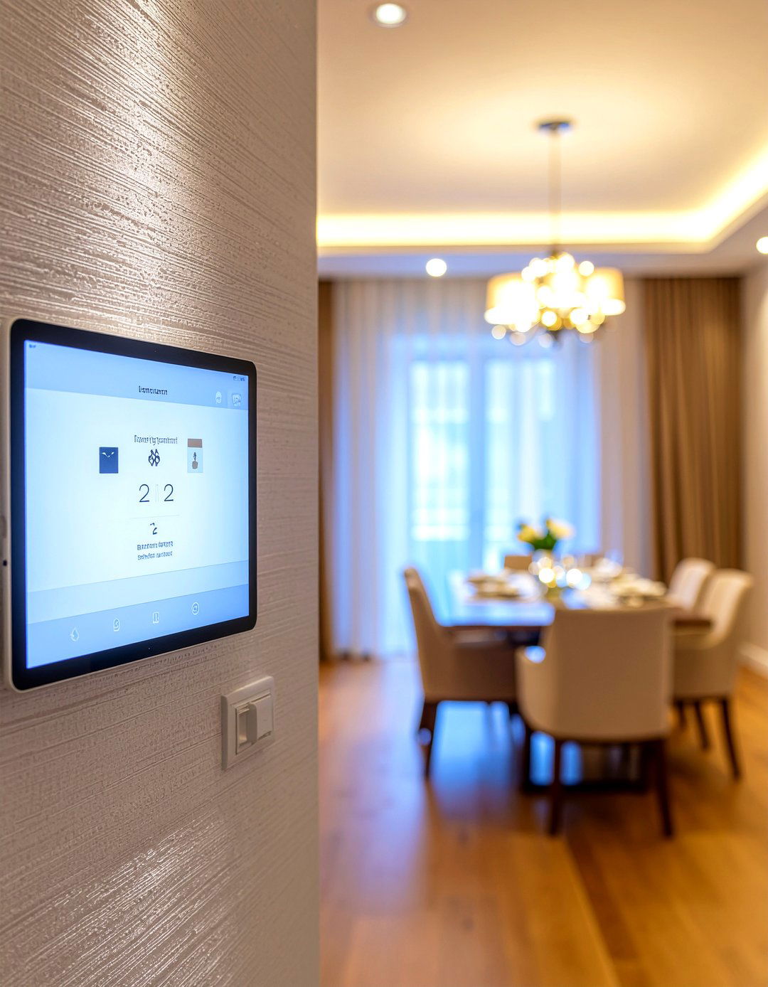 Smart Home Lighting Control - 30 dining room entertaining ideas