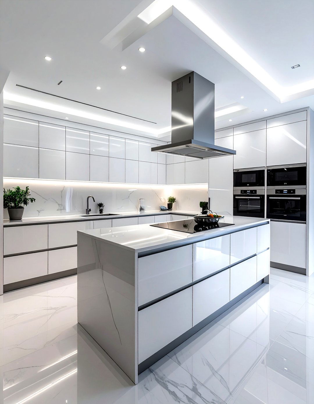 Smart Kitchen Integrated Appliances - 30 kitchen furniture layout