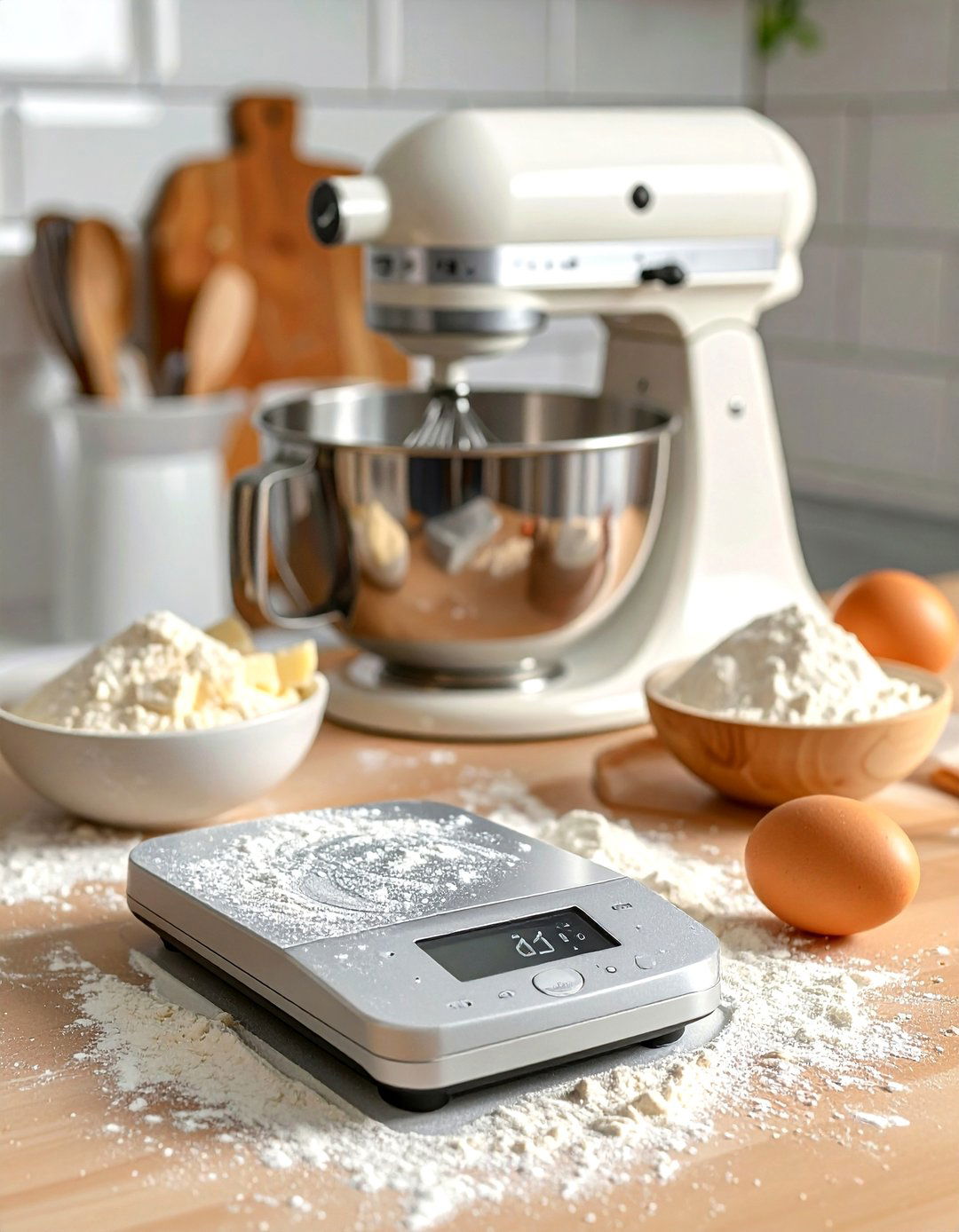 Smart Kitchen Scale Voice - 30 touchless kitchen ideas