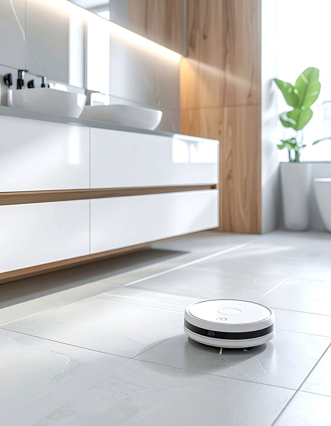Smart Leak Detector - 30 water-saving bathroom ideas