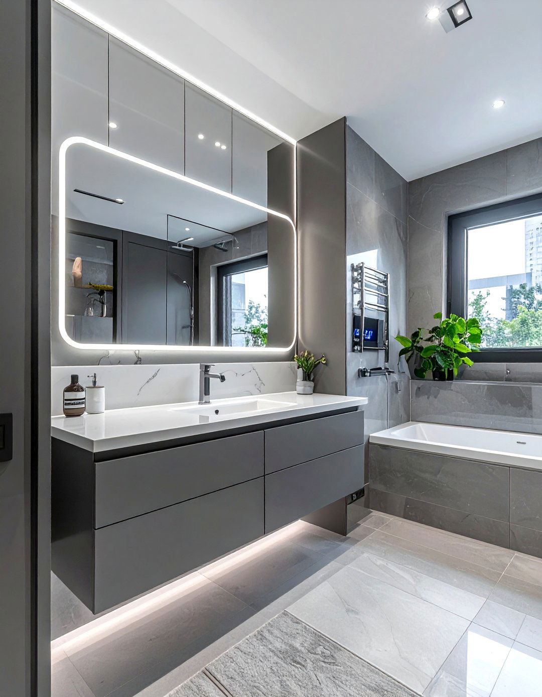 Smart Mirror Bathroom - 30 teen bathroom ideas