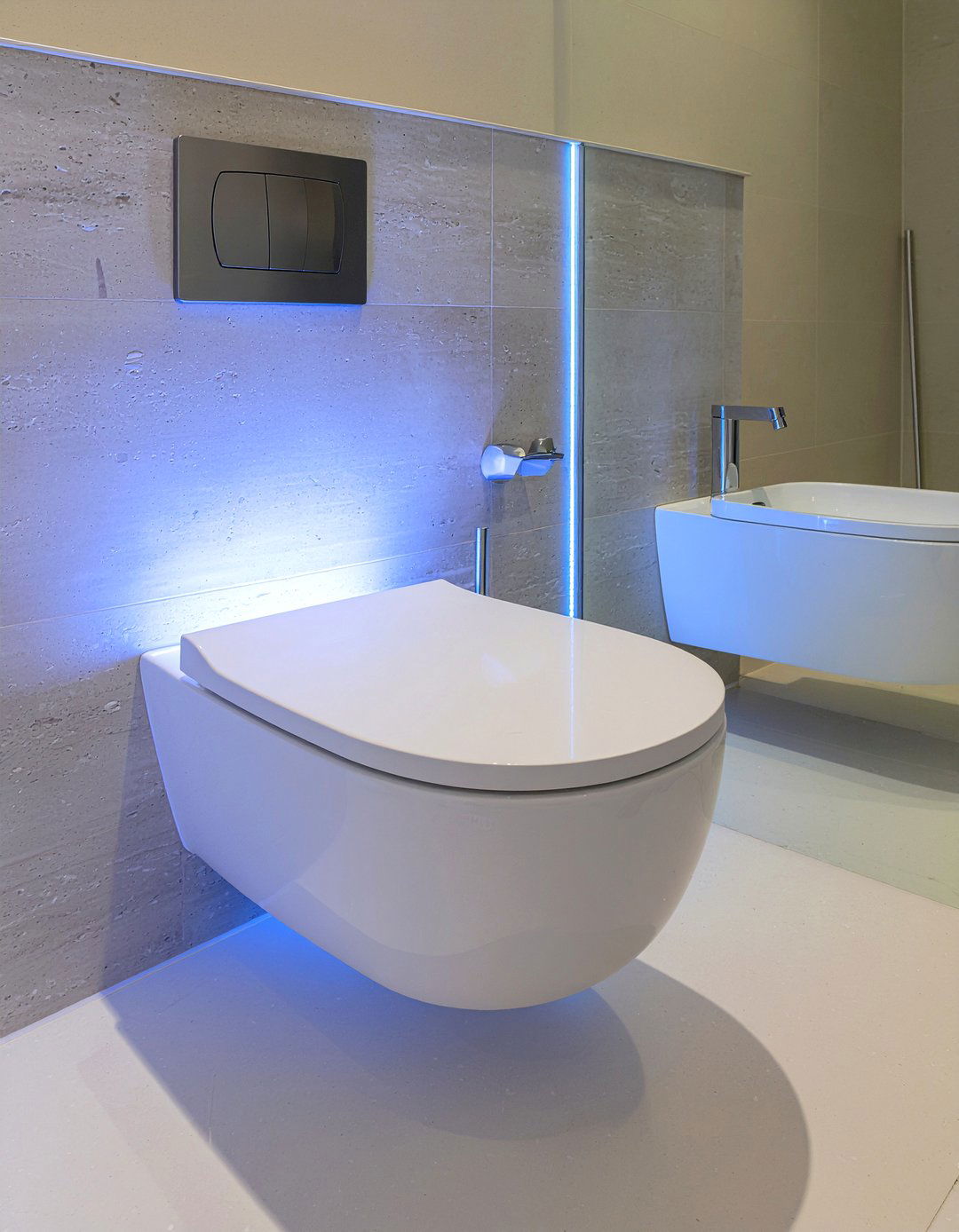 Smart Toilet With Bidet - 30 bathroom major renovation ideas