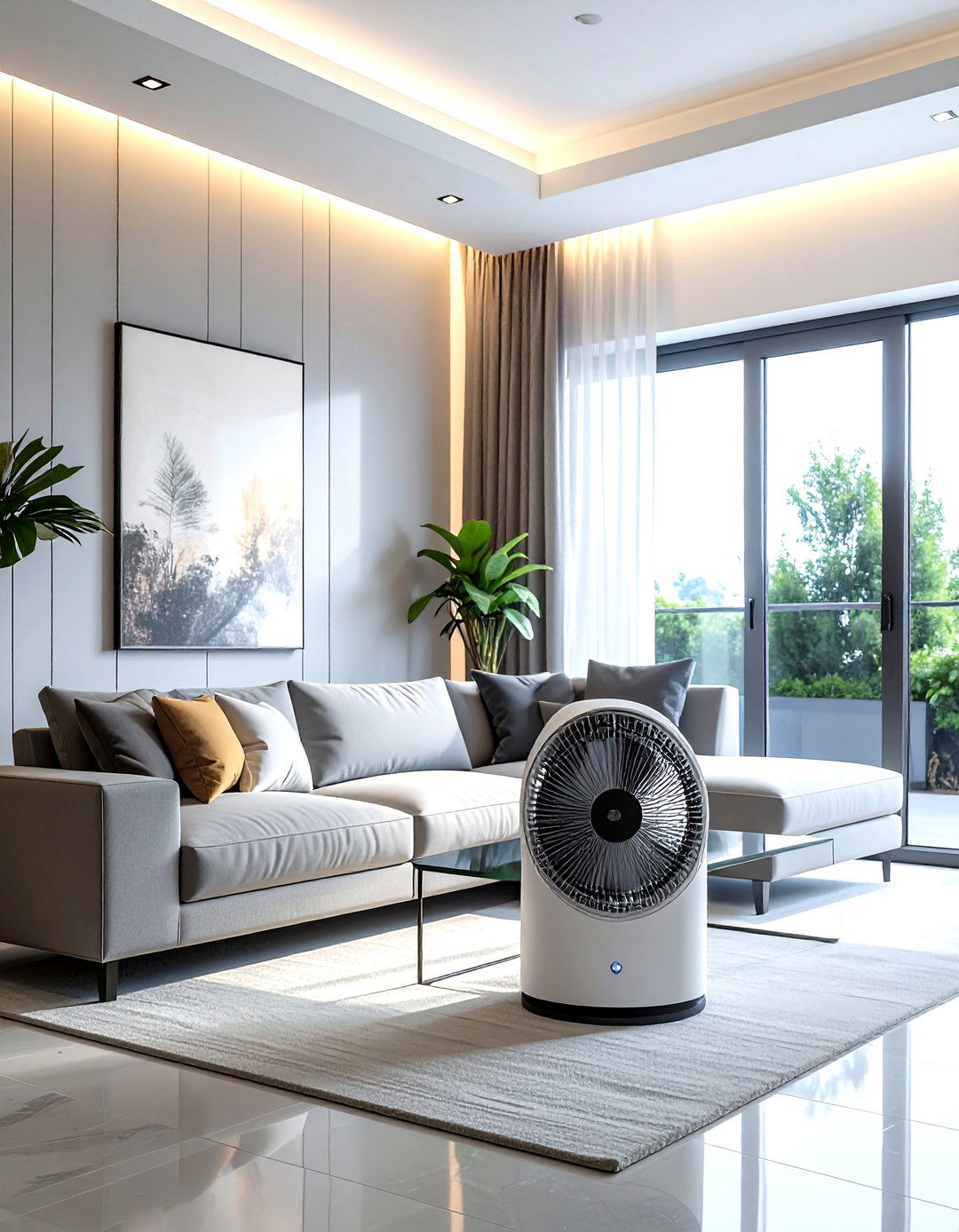 Smart Tower Fan - 30 living room tower fans