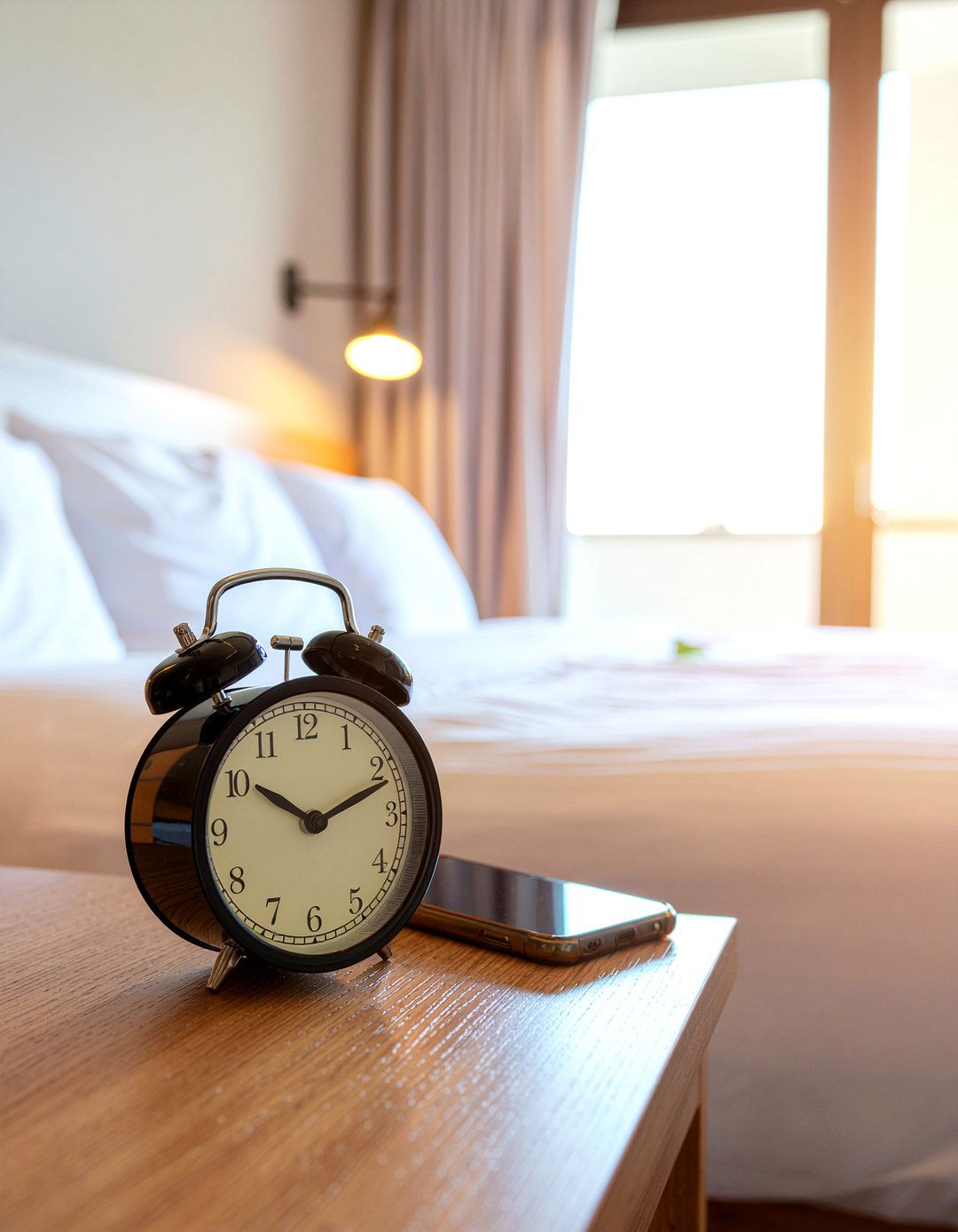 Smart alarm clock with charger - 30 bedroom charging stations