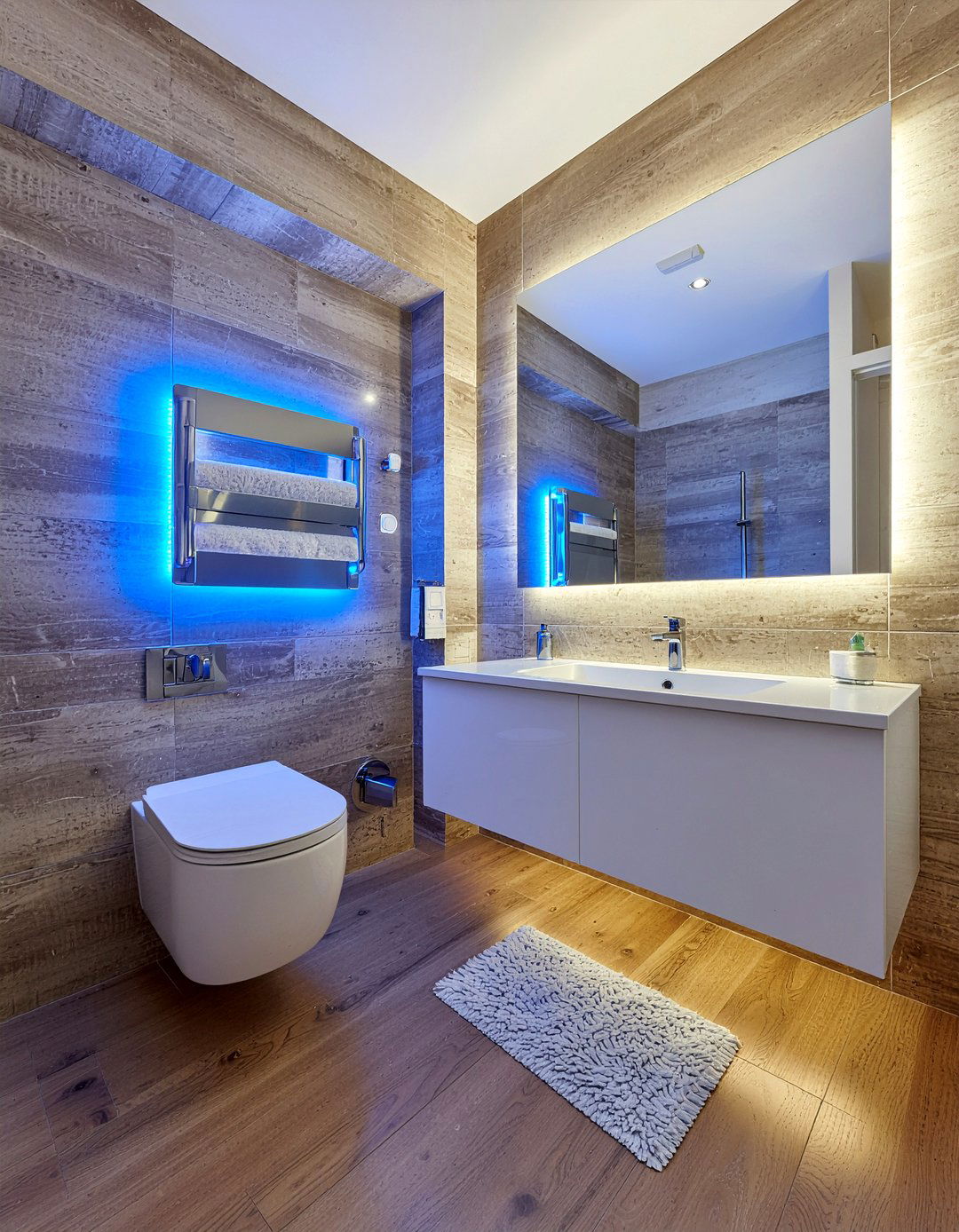Smart bathroom lighting - 30 bathroom LED lighting ideas