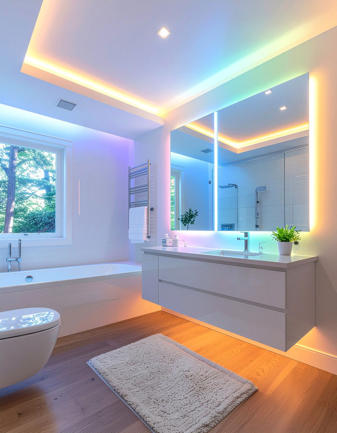 Smart bathroom recessed lighting - 30 bathroom recessed lighting ideas