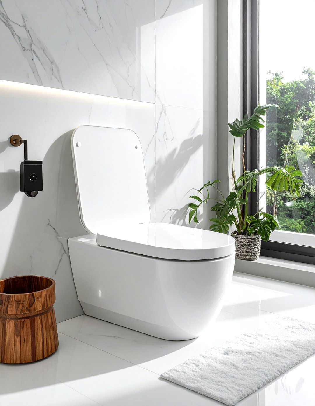 Smart bidet toilet - 30 bathroom plumbing ideas