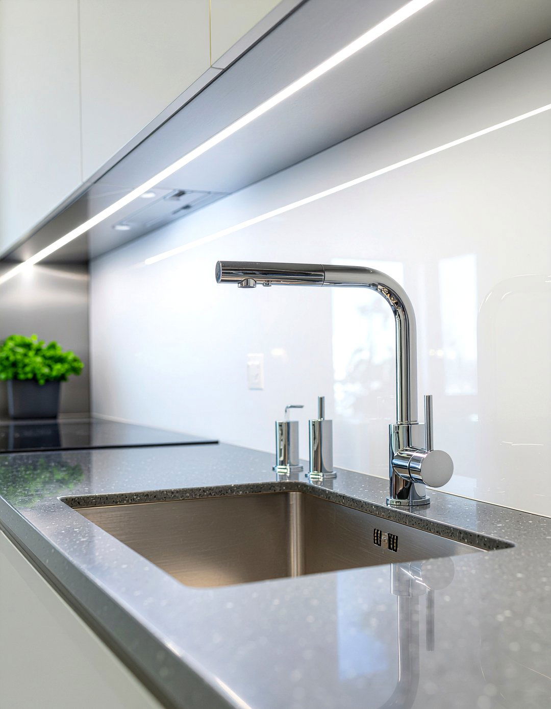 Smart chrome kitchen faucet - 30 chrome kitchen faucet ideas