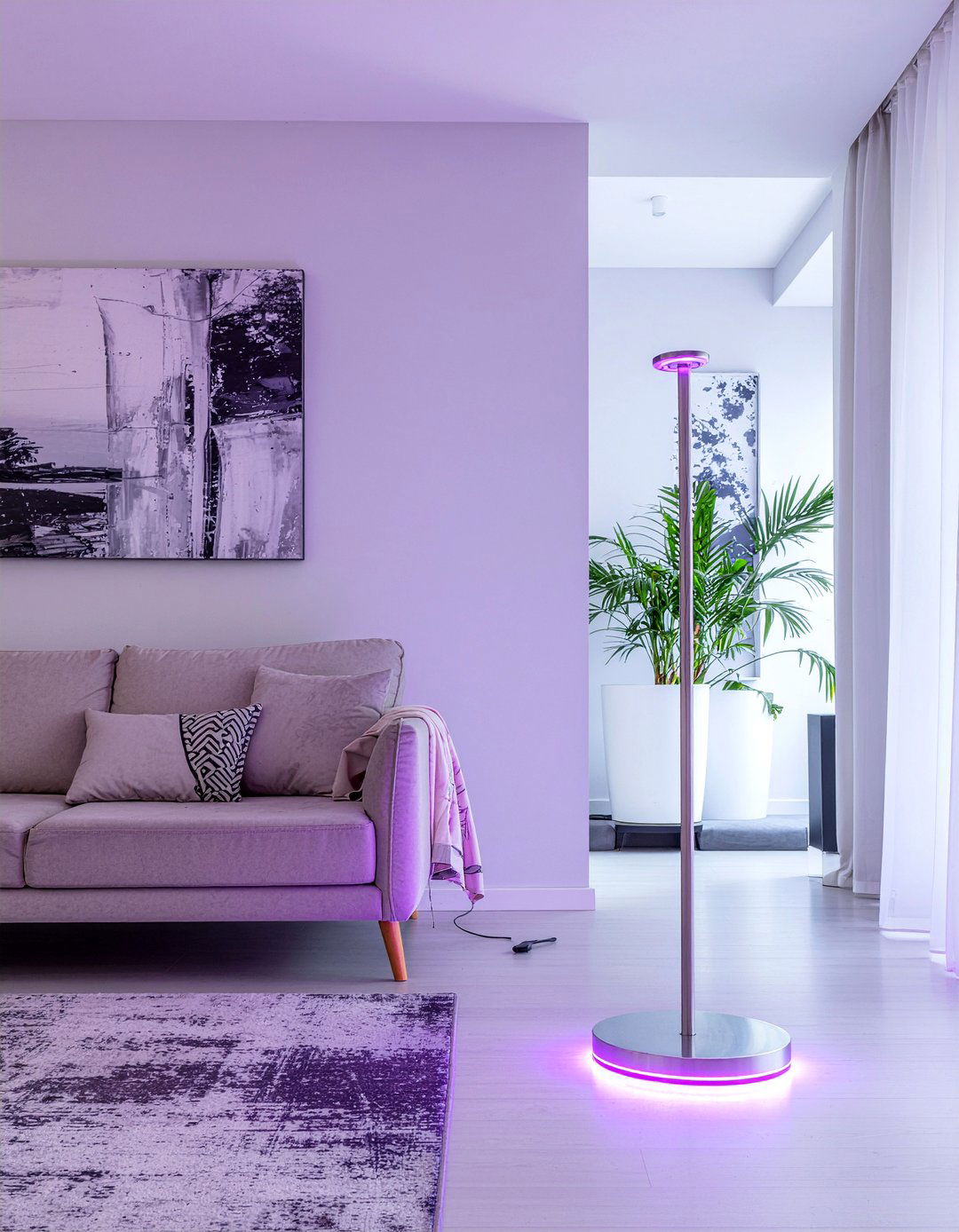 Smart floor lamp - 30 living room lamps