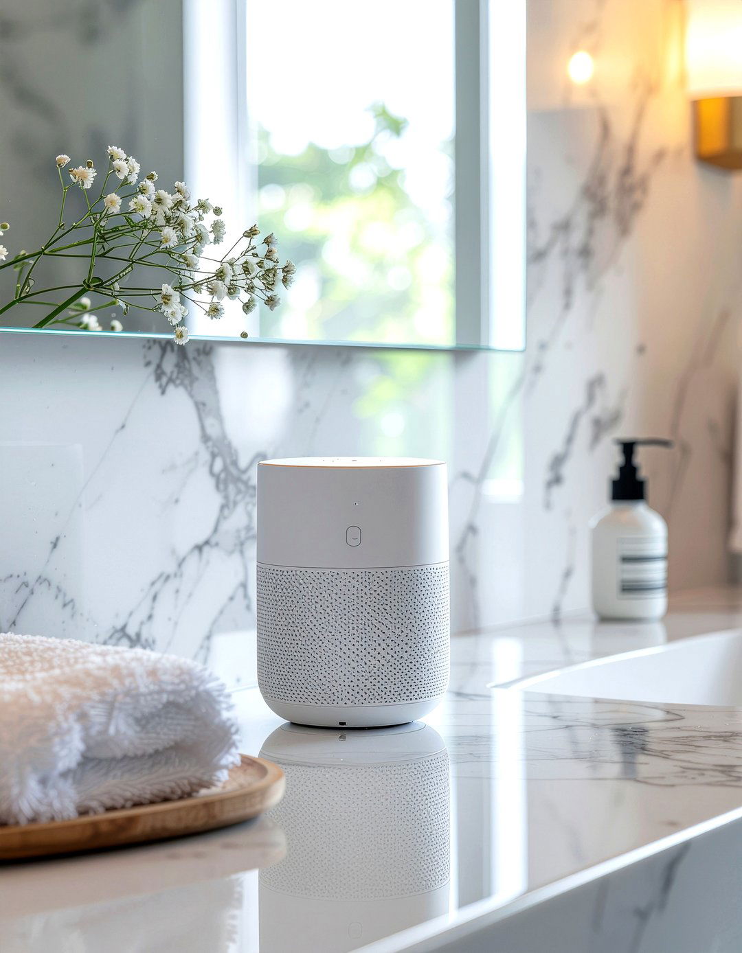 Smart home bathroom voice control - 30 bathroom sound system ideas