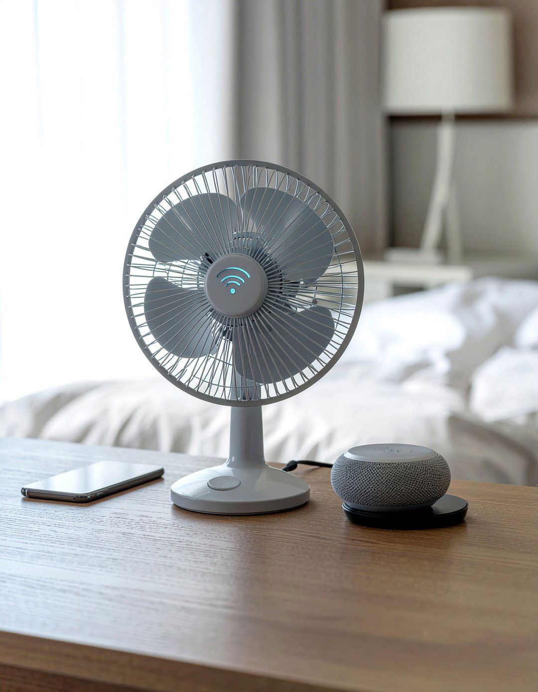 Smart home desk fan - 30 bedroom desk fans