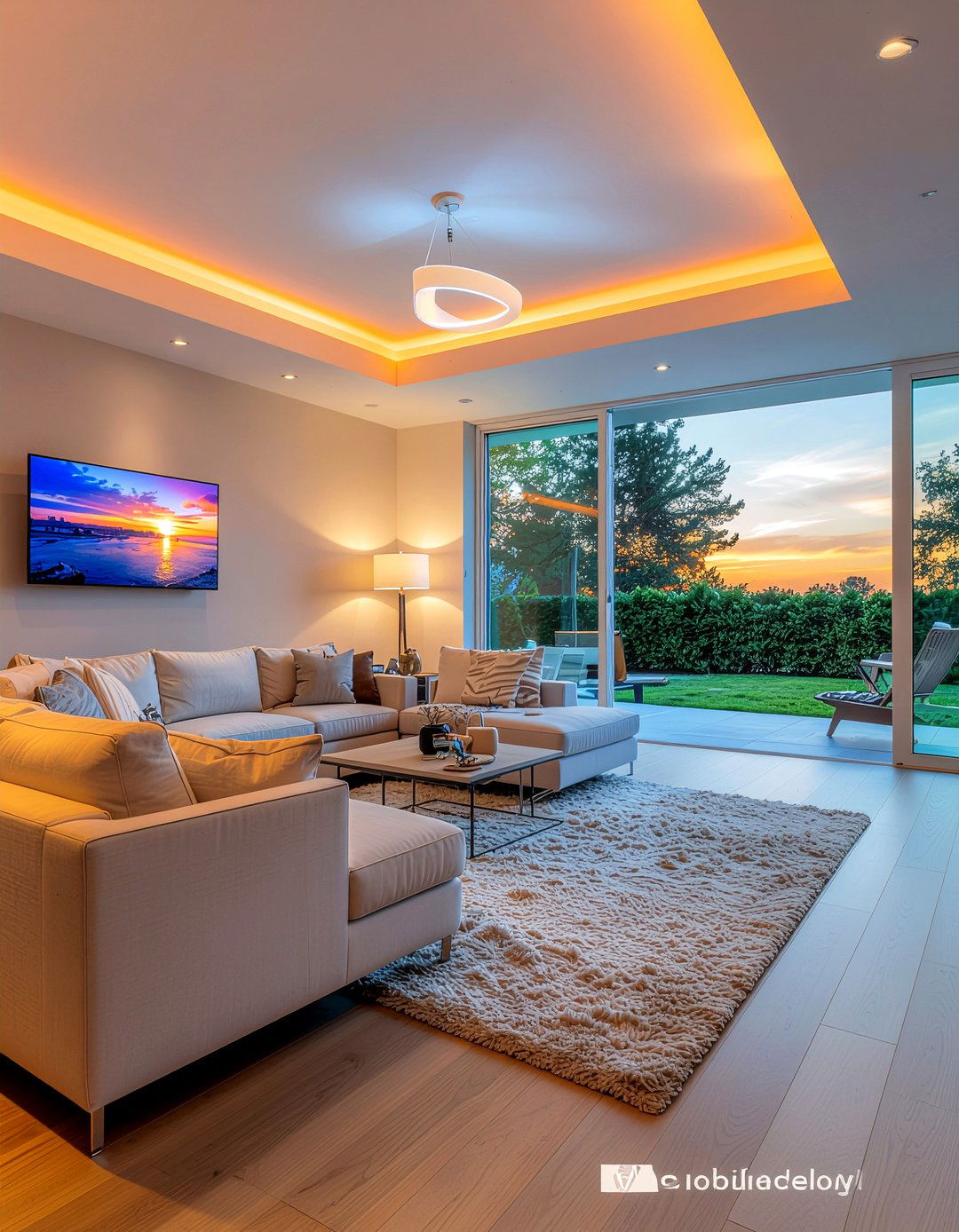 Smart home lighting - 30 video game living room ideas