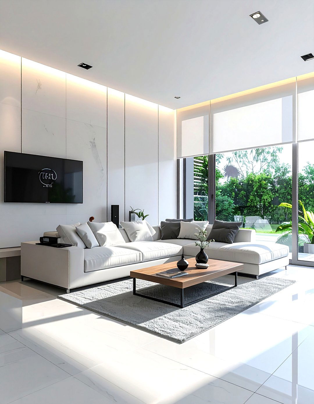 Smart home technology integration - 30 new construction decor ideas