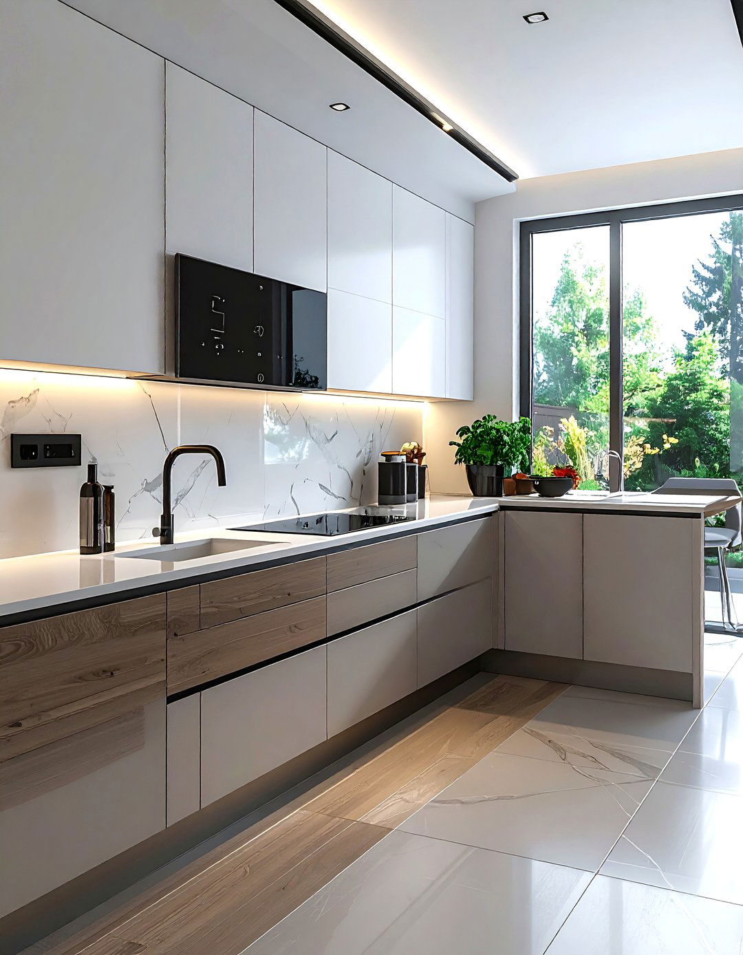 Smart kitchen technology - 30 Property Brothers kitchen ideas