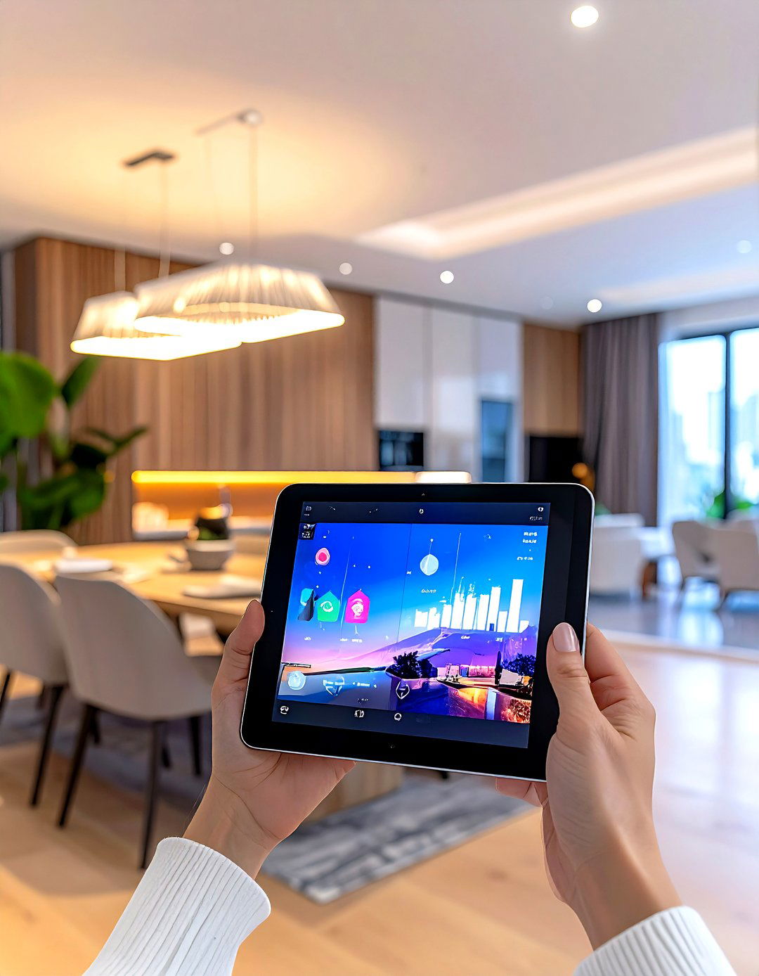 Smart lighting system - 30 dining room layered lighting ideas