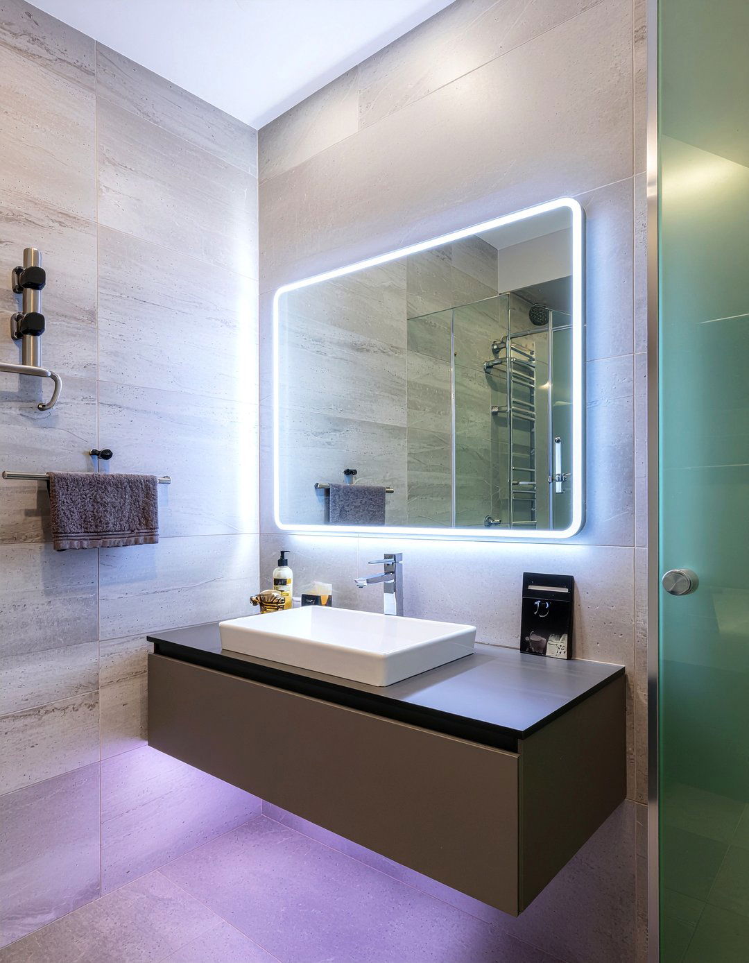 Smart mirror - 30 bathroom makeover ideas