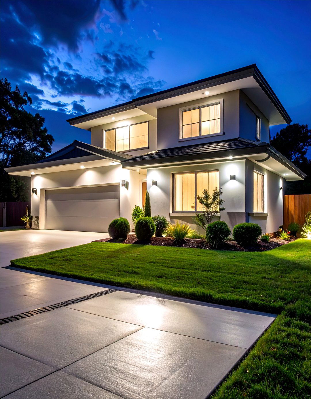 Smart outdoor flood lights - 30 outdoor lighting ideas