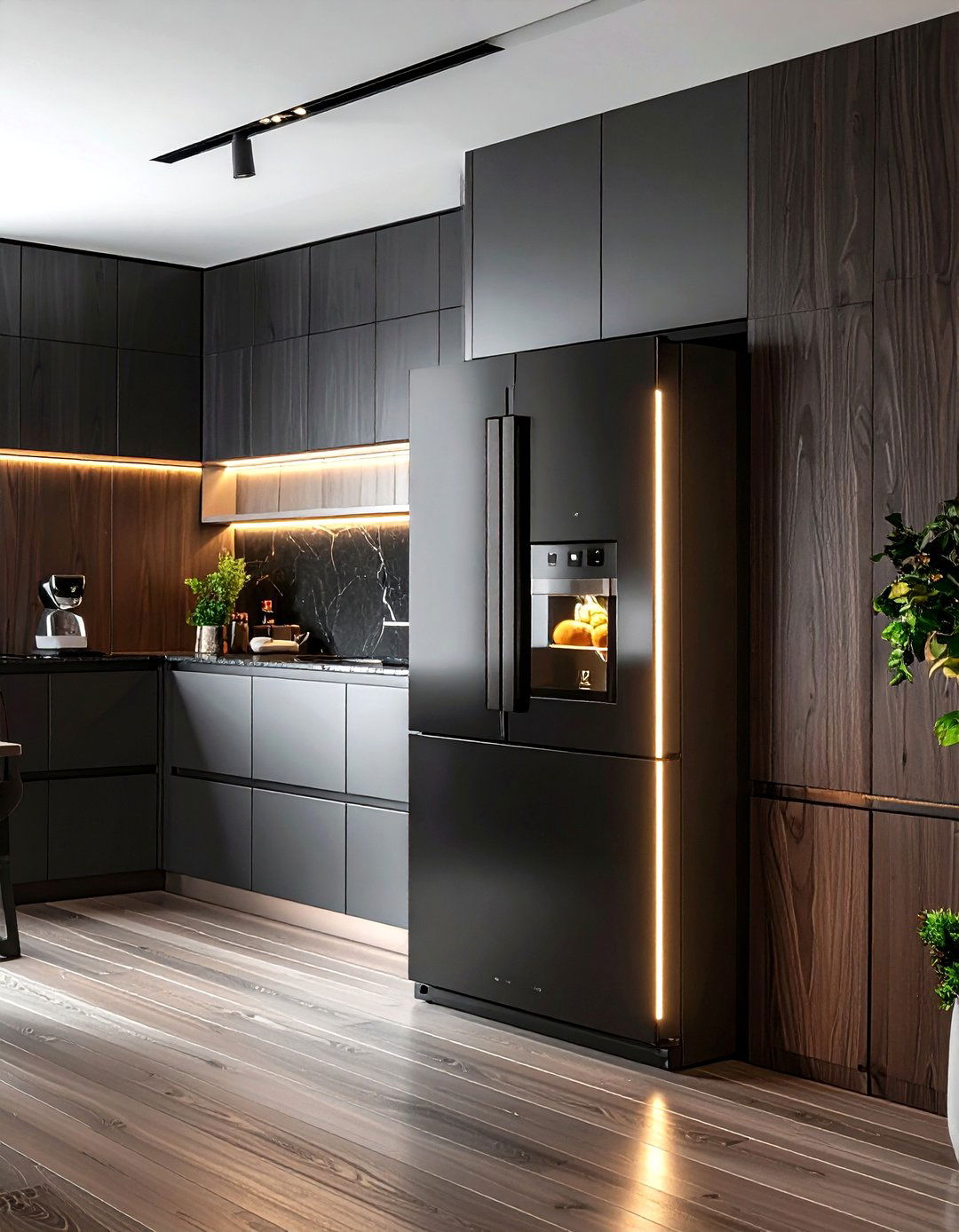 Smart refrigerator - 30 entertaining kitchen ideas