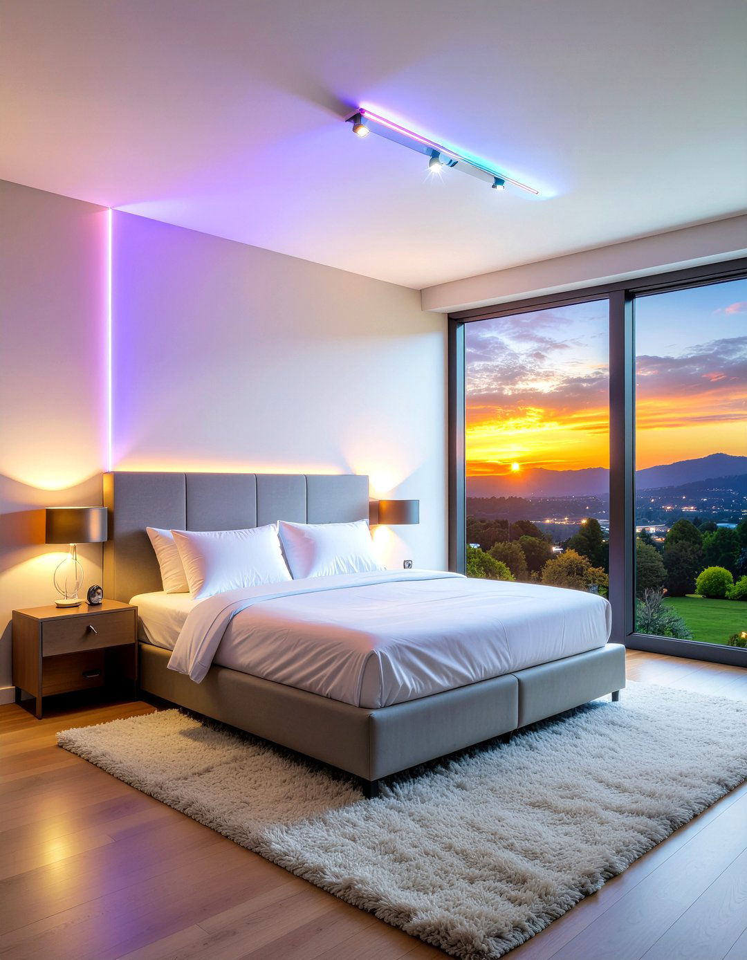 Smart track lighting bedroom - 30 bedroom track lighting ideas