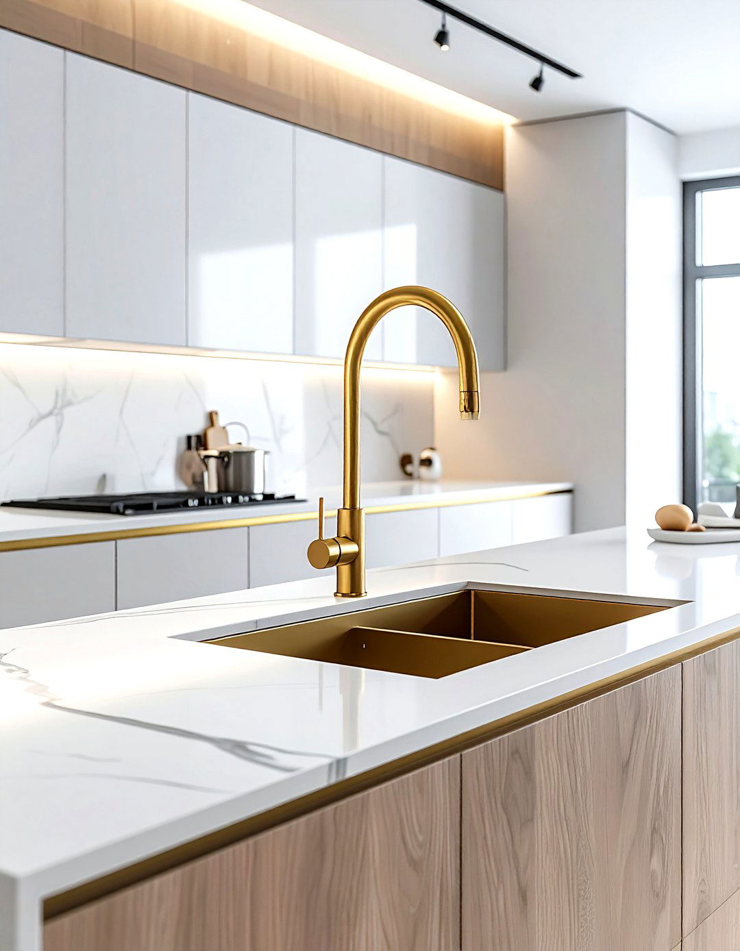 SmartTouch kitchen faucet - 30 Brizo kitchen ideas