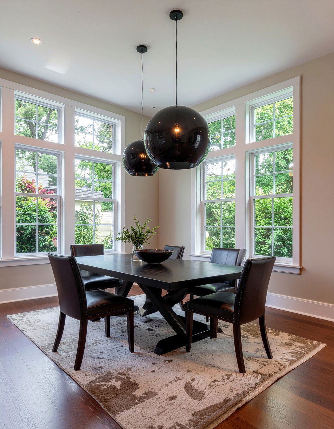 Smoked Glass Lighting - 30 modern chandelier dining room ideas