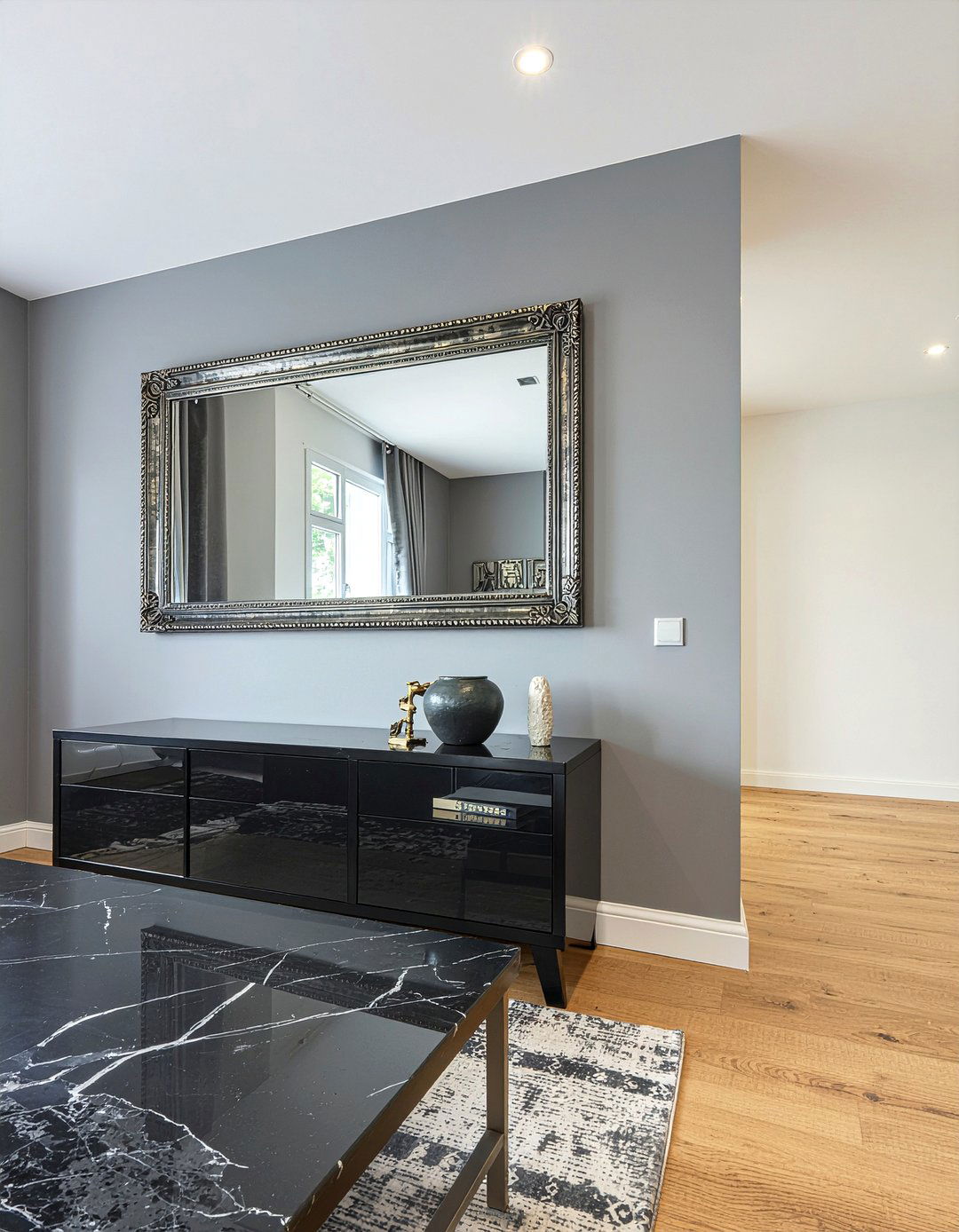 Smoked glass mirror - 30 living room mirrors