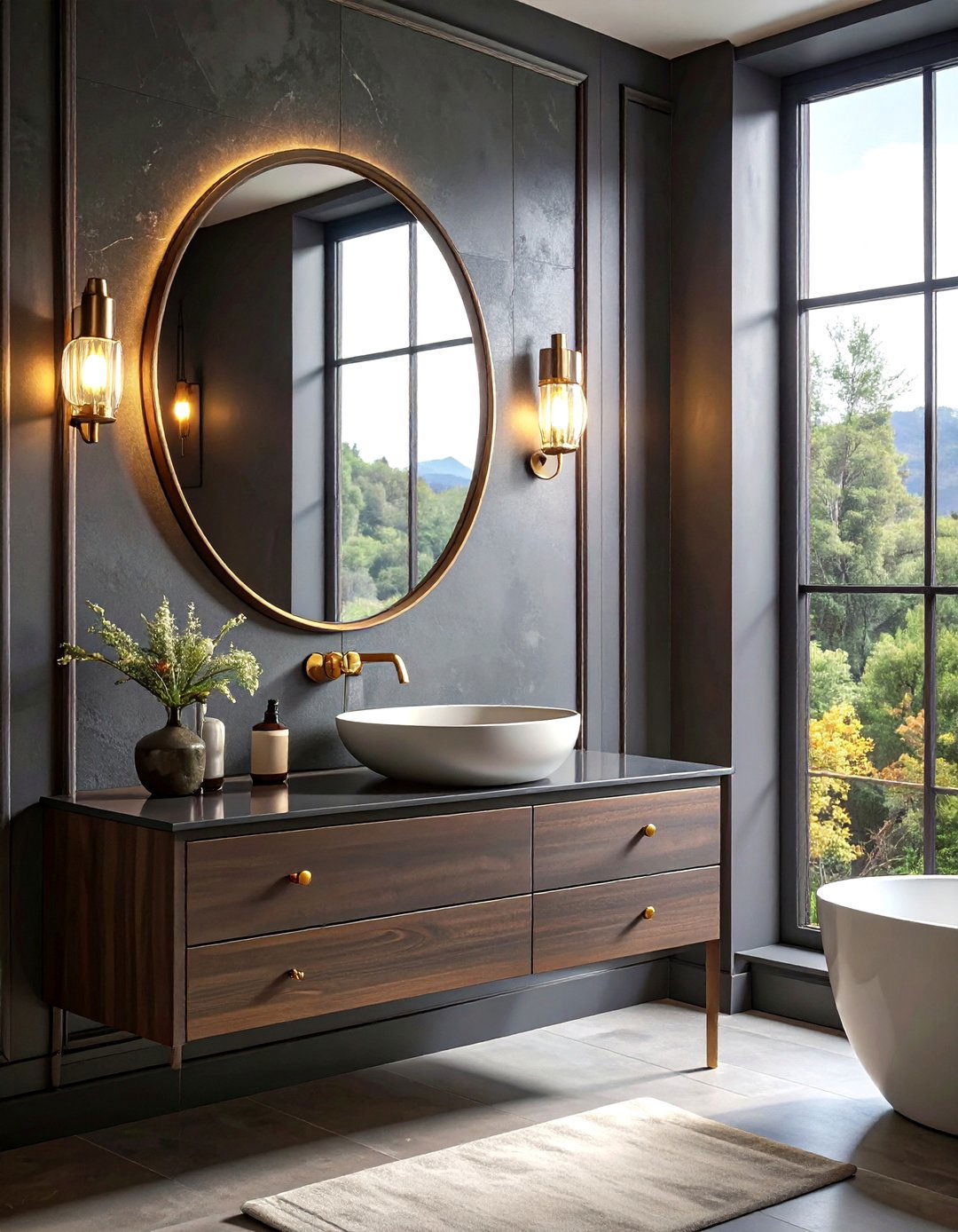 30 Best Oval Bathroom Mirror Ideas to Elevate Your Style