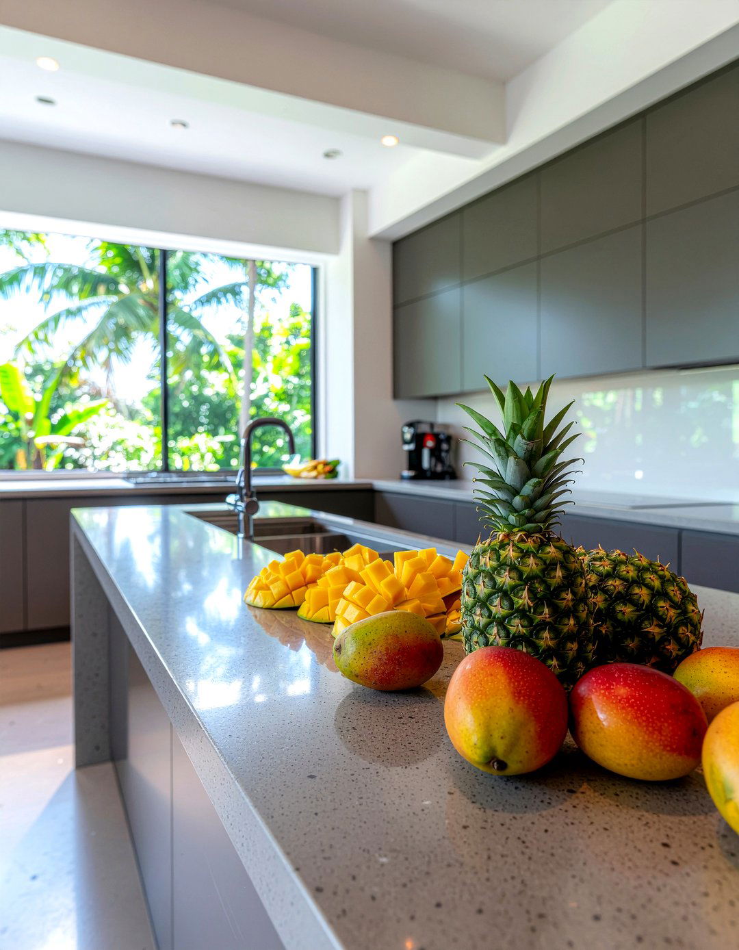 Smoothie Bar Counter - 30 kitchen smoothie station ideas