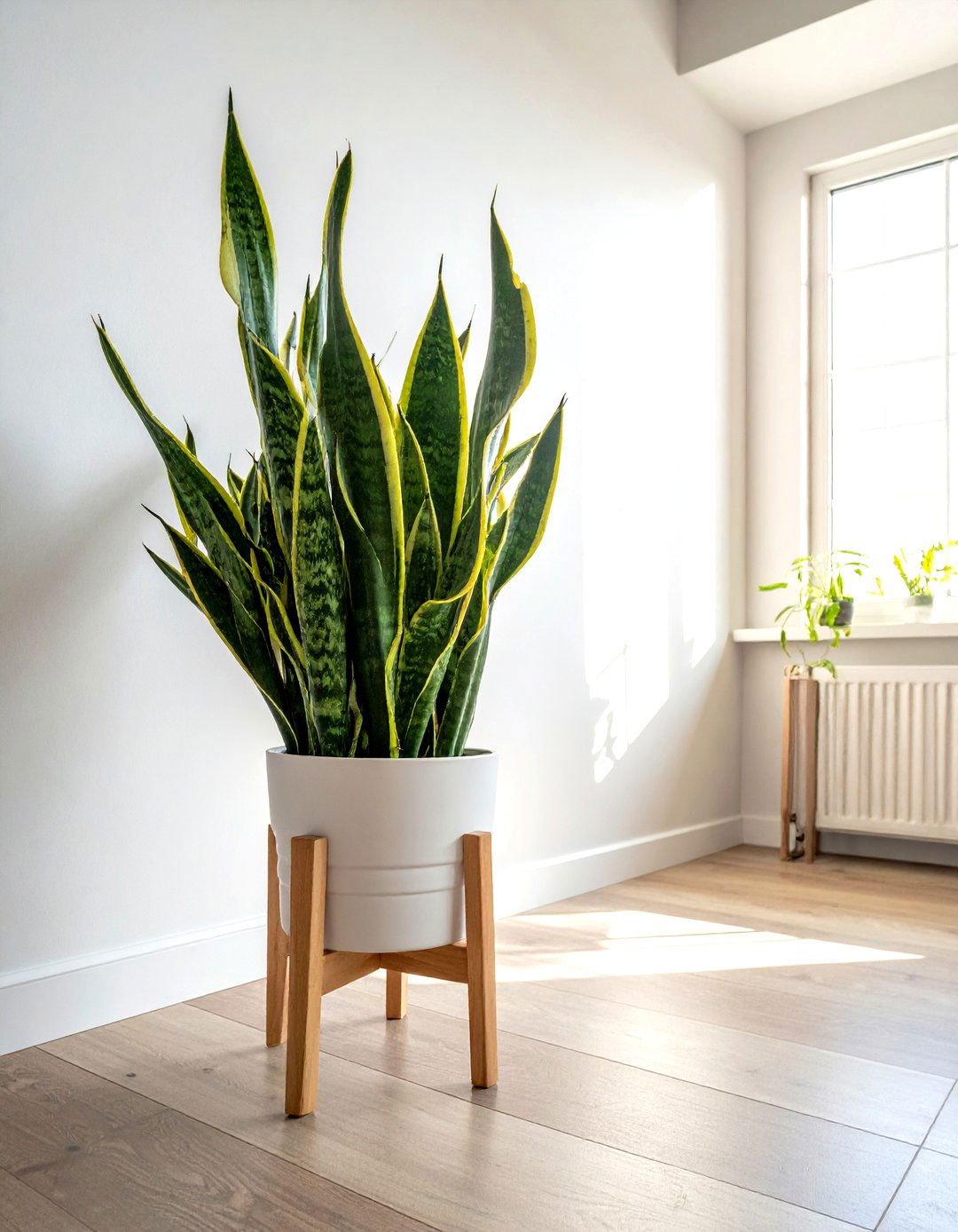 Snake Plant - 30 small plant ideas