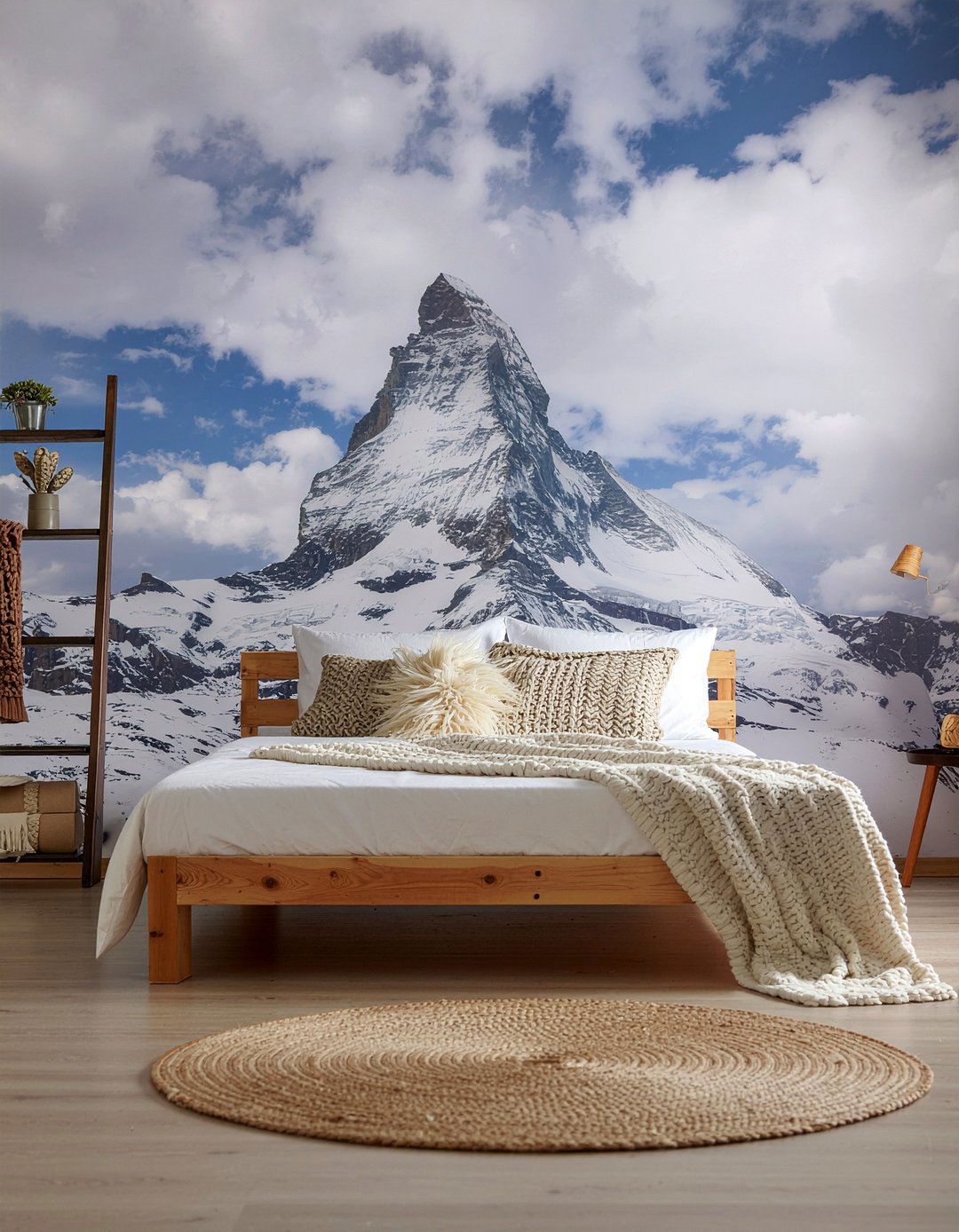 Snowboarding Mountain Bedroom - 30 sports themed bedroom ideas