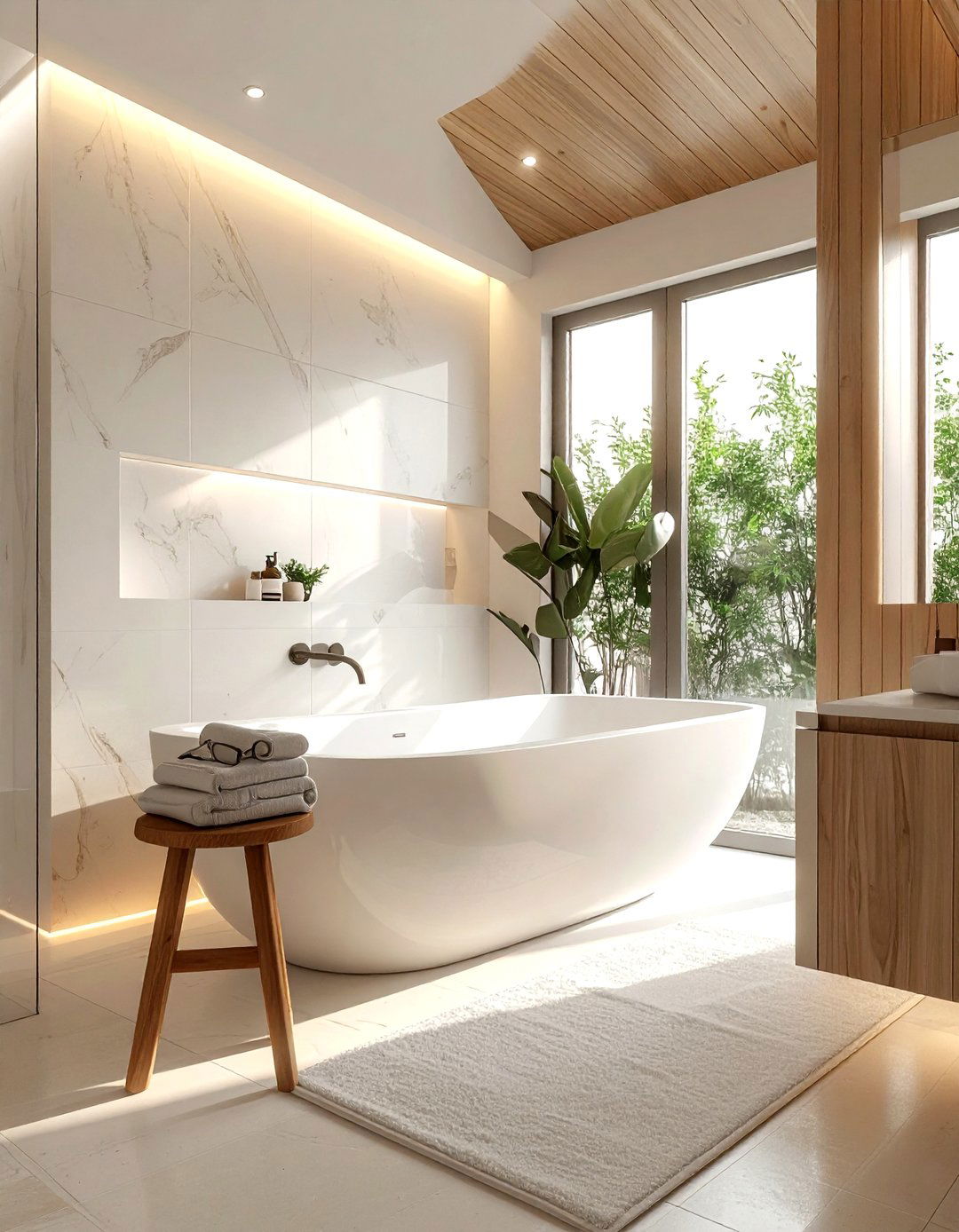 Soaking bathtub - 30 bathtub ideas