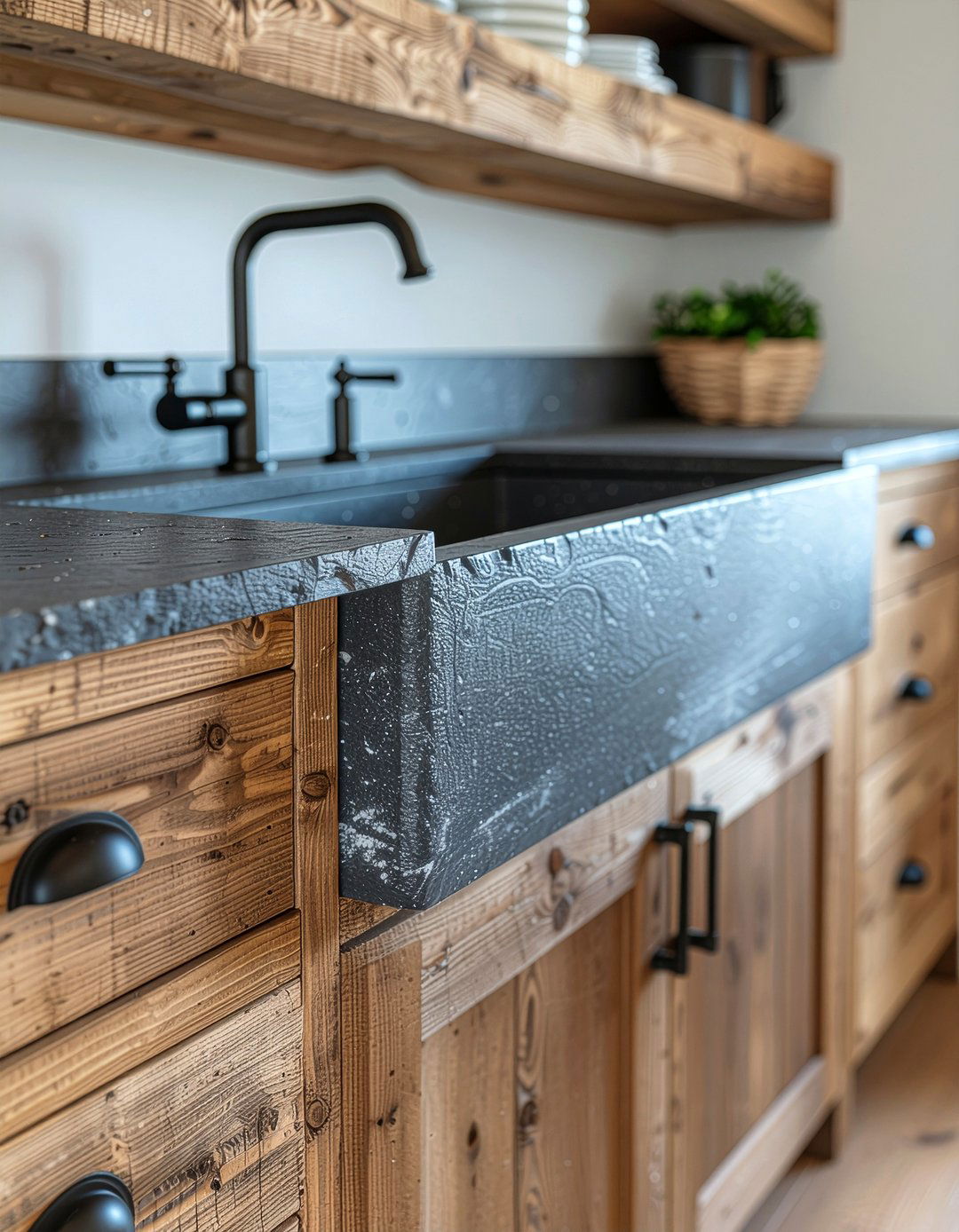 Soapstone Apron Sink - 30 apron front sink kitchen ideas