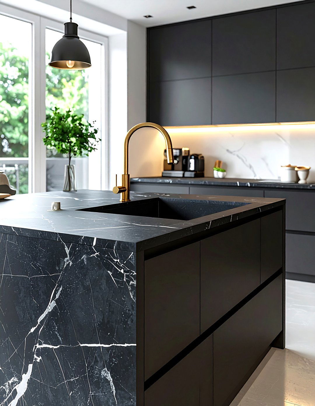 Soapstone Counter - 30 kitchen texture ideas
