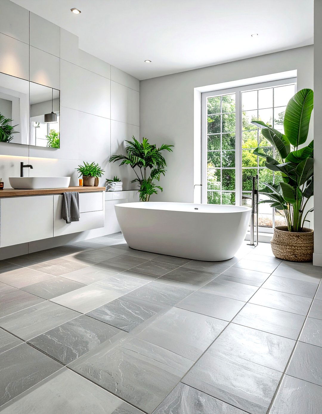 Soapstone floor tile - 30 soapstone bathroom ideas