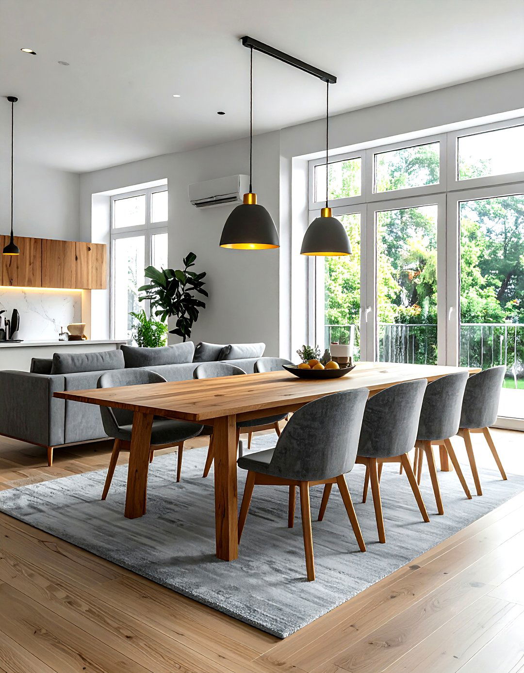 Sofa Behind Dining Table - 30 living room sofa arrangement ideas