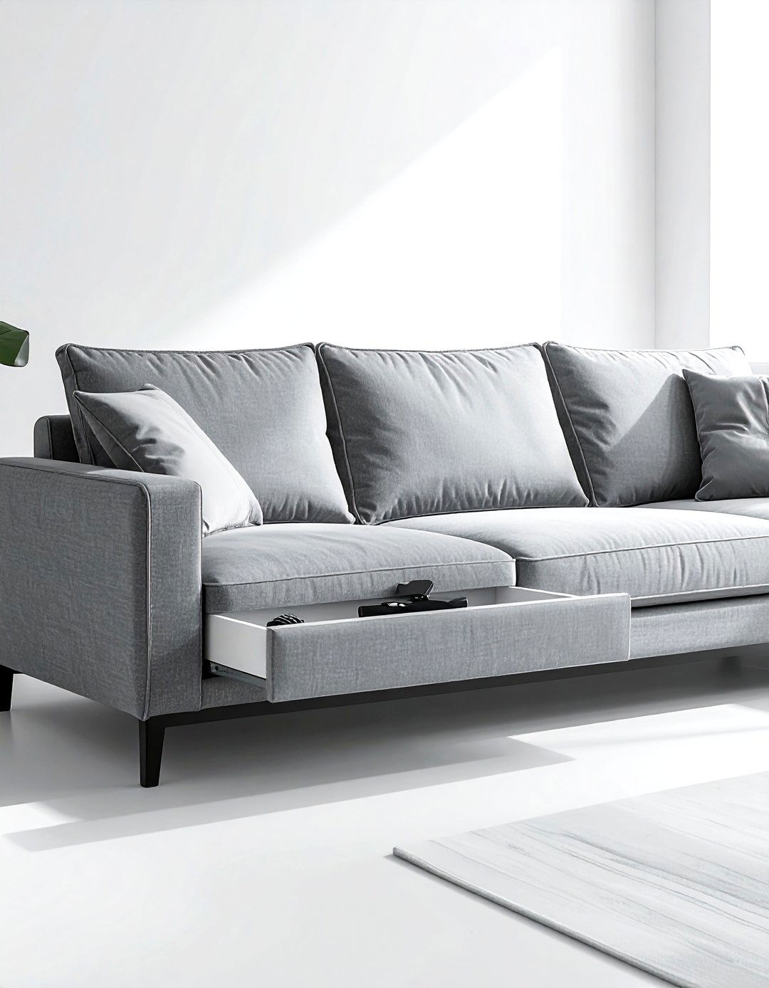 30 Genius Living Room Hidden Storage Ideas for Declutter