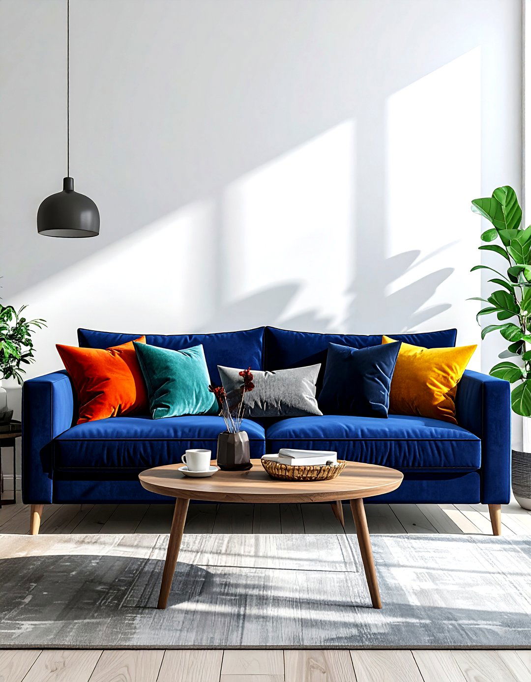 Sofa slipcover - 30 renter-friendly decor ideas