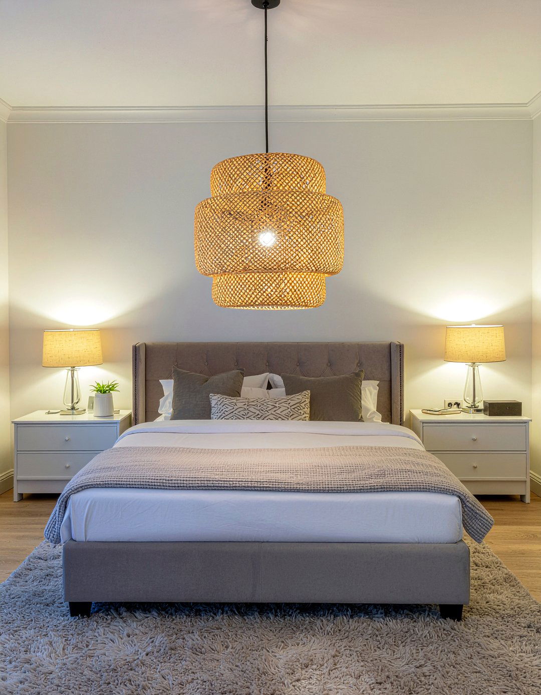 Soft Ambient Lighting - 30 scandinavian bedroom ideas