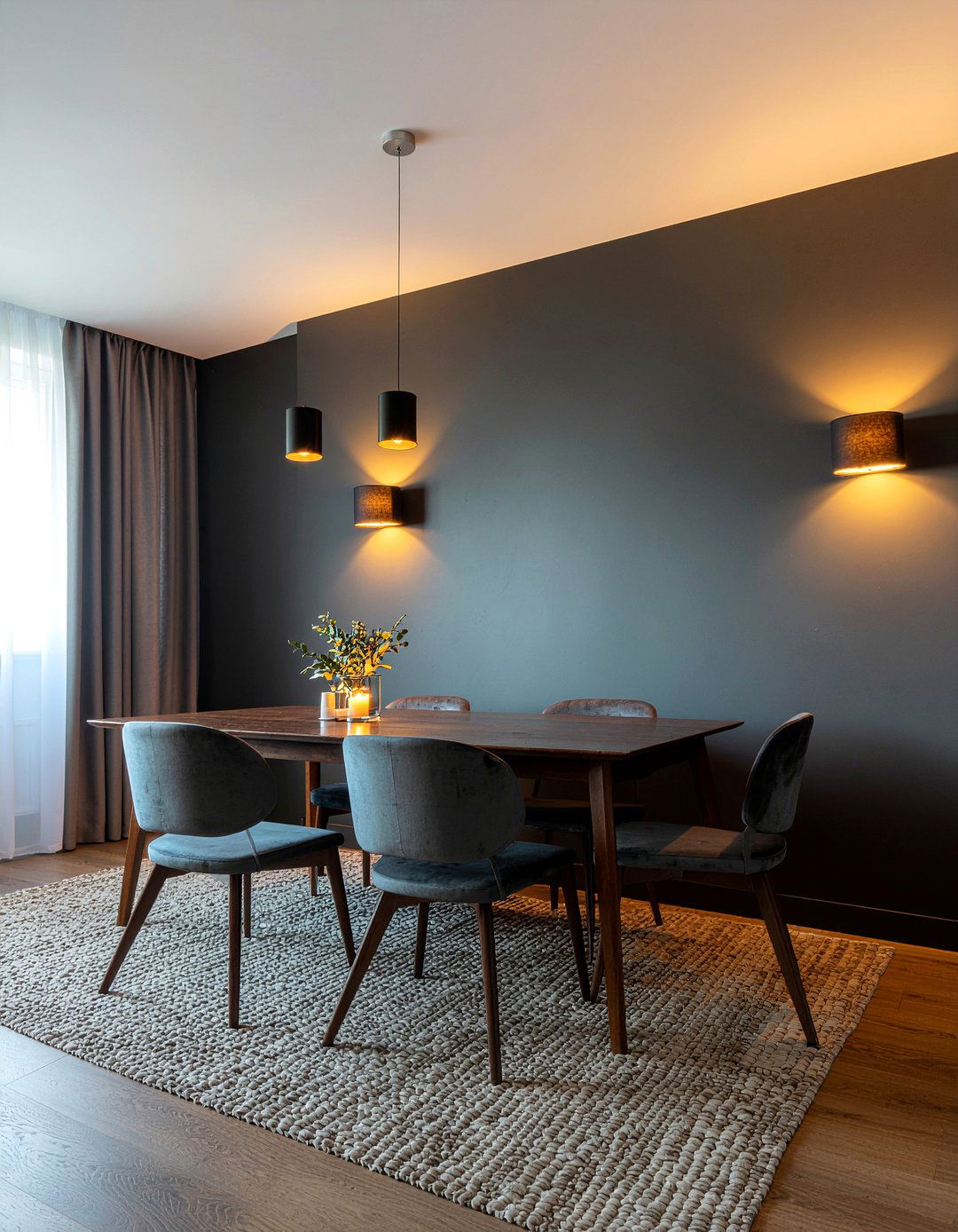 Soft Ambient Lighting - 30 dining room intimate gathering ideas