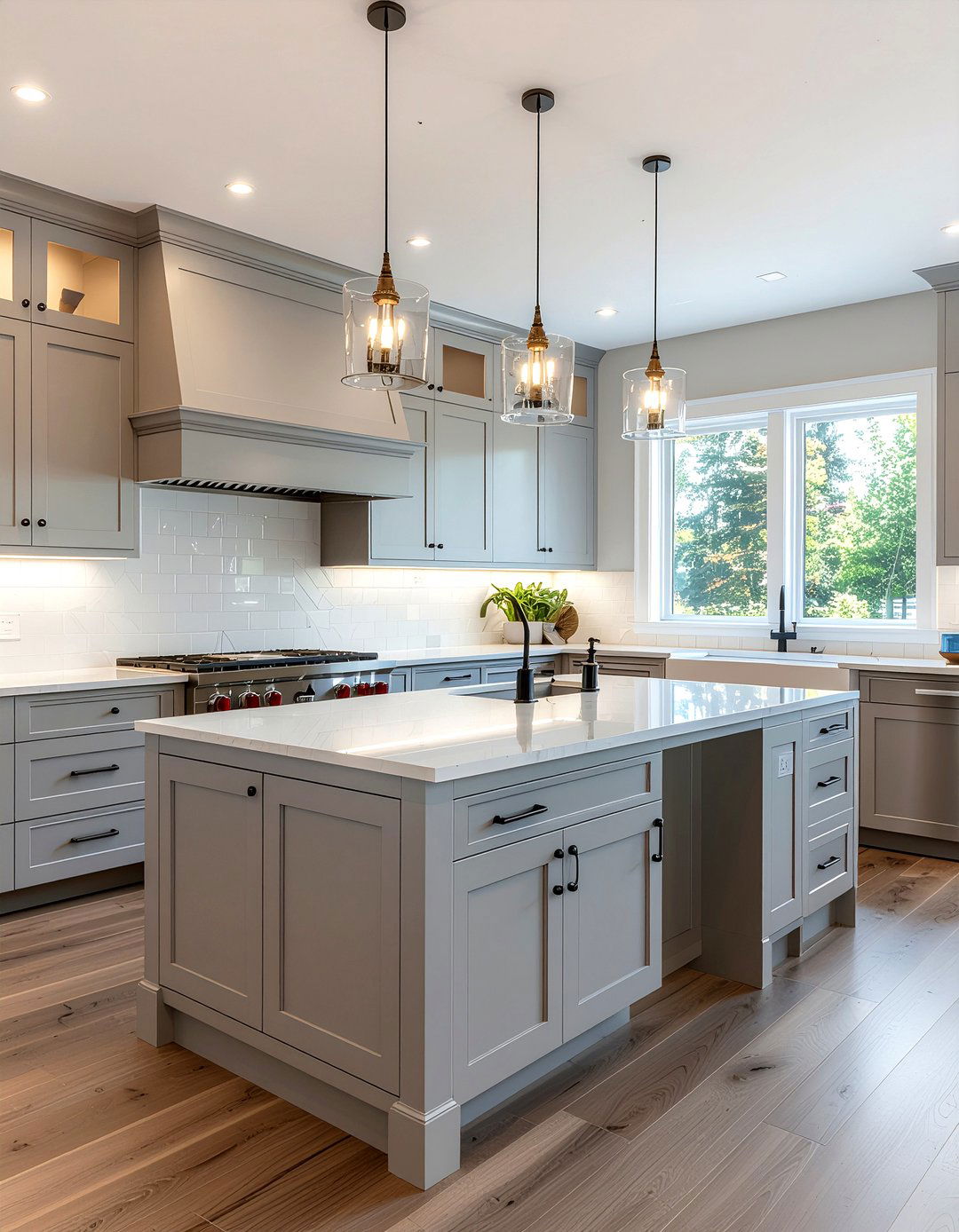 Soft Gray Kitchen Cabinets - 30 gray kitchen cabinet ideas