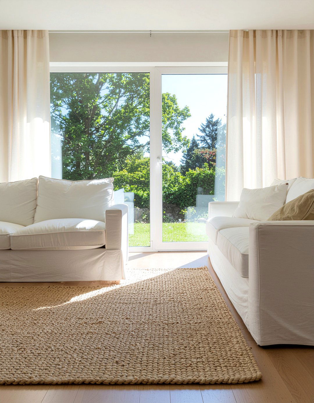 Soft Neutral Color Palette - 30 peaceful living room ideas