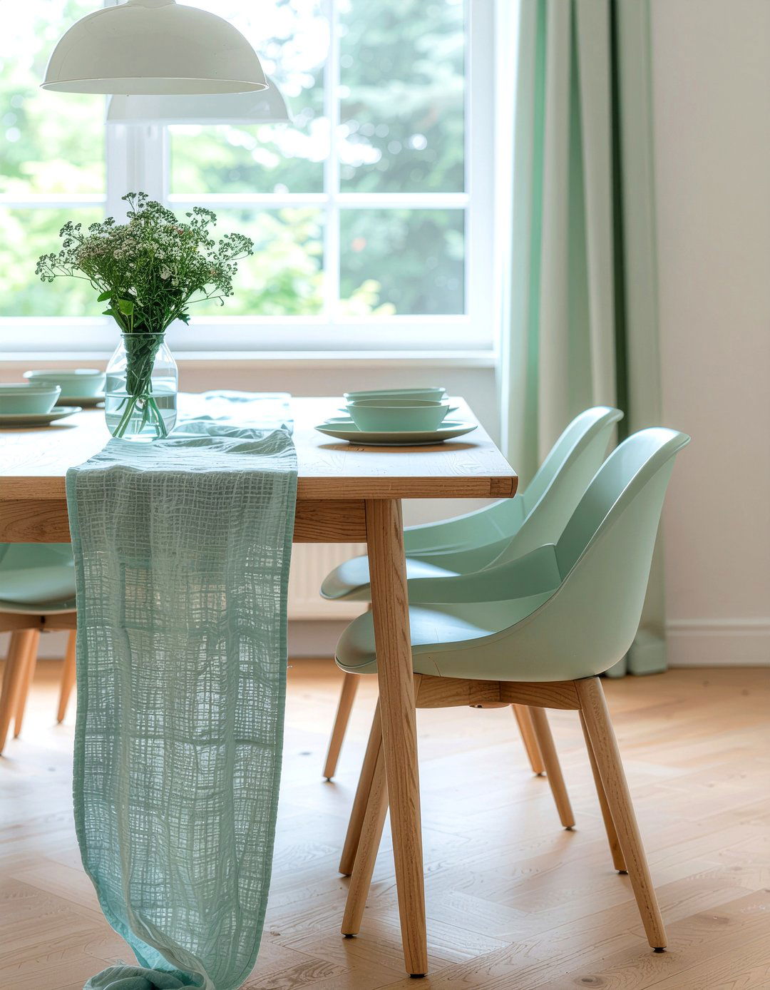 Soft Pastel Dining Decor - 30 Norwegian dining room ideas