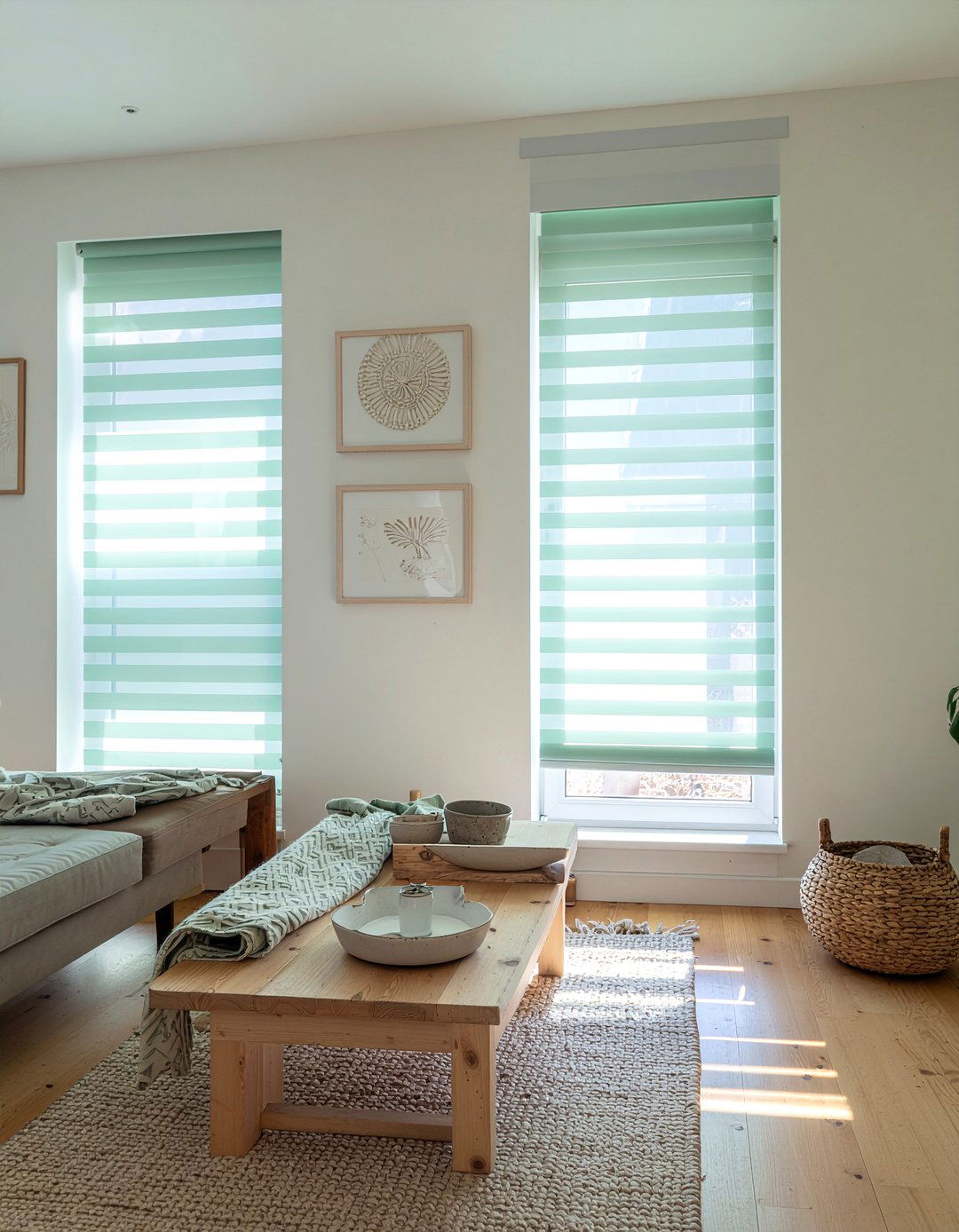 Soft Pastel Venetian Blinds - 30 living room venetian blinds